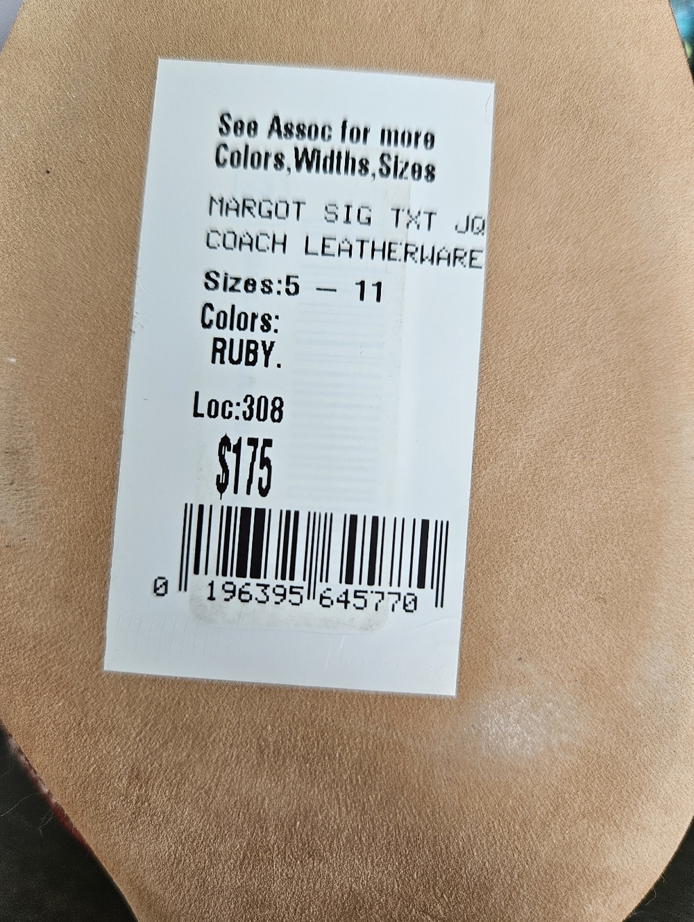 COACH Margot Signature Canvas Buckle Slide Sandals NWT/NIB - Picture 3 of 6